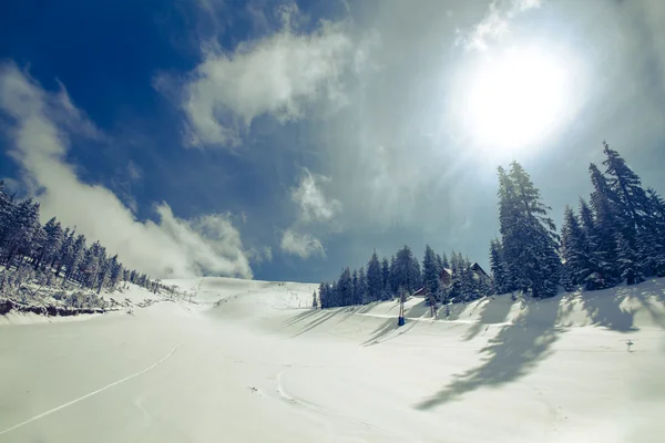 Paisagem inverno — Fotografia de Stock