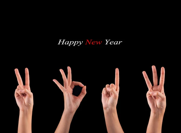 2013 new year showing — Stock Photo, Image