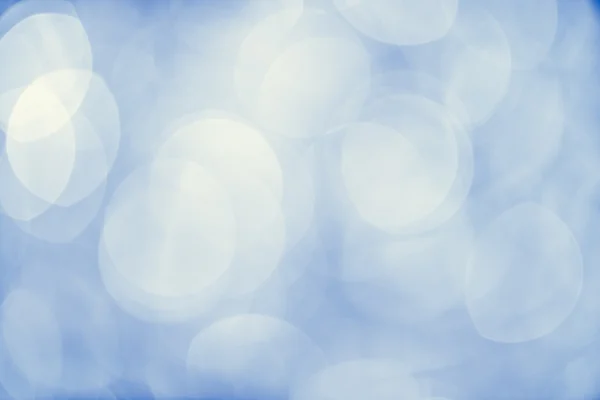 Luzes no fundo azul — Fotografia de Stock