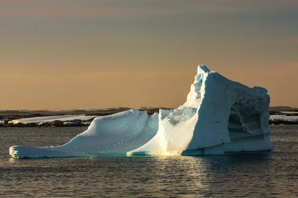 Glaciar antártico — Fotografia de Stock