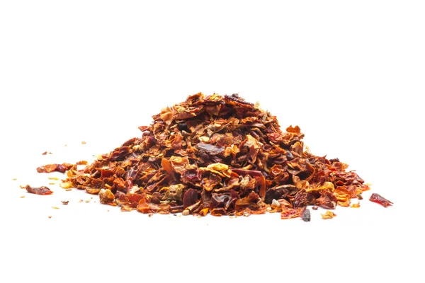 Dried red pepper flakes — Stock Photo, Image