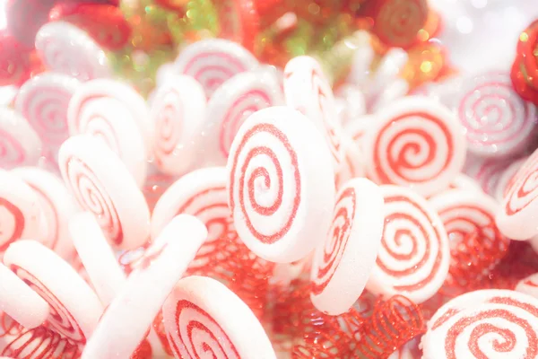 White and red candy — Stock Photo, Image