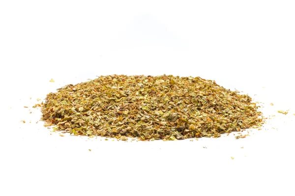 Pile of dried oregano — Stock Photo, Image