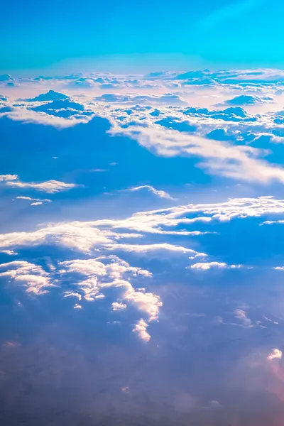 Sonnenaufgang über Wolken — Stockfoto