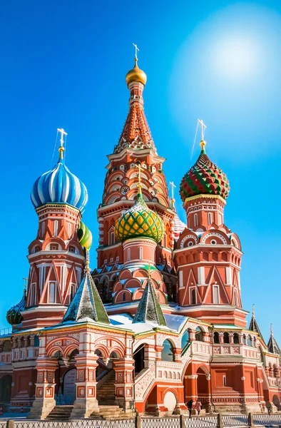 Καθεδρικός ναός του St.Basil στη Μόσχα — Φωτογραφία Αρχείου