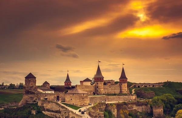 Kamianets-podilskyi kalesi — Stok fotoğraf