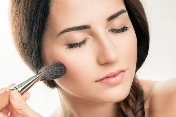 Make-up closeup — Stock fotografie