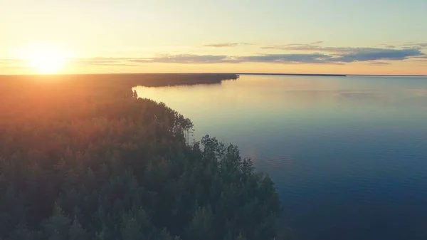 River panorama nature landscape — Stock Photo, Image