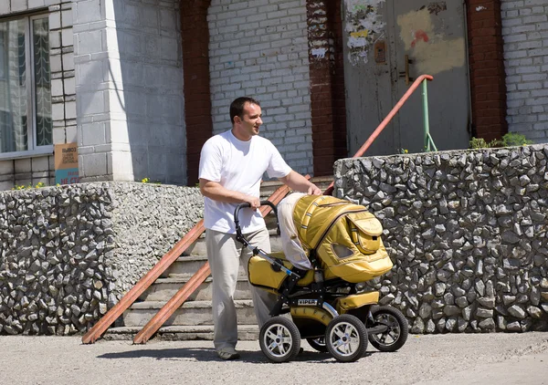 Young father with child — Stock Photo, Image