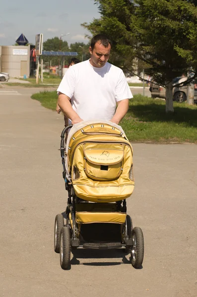 Young father with child — Stock Photo, Image