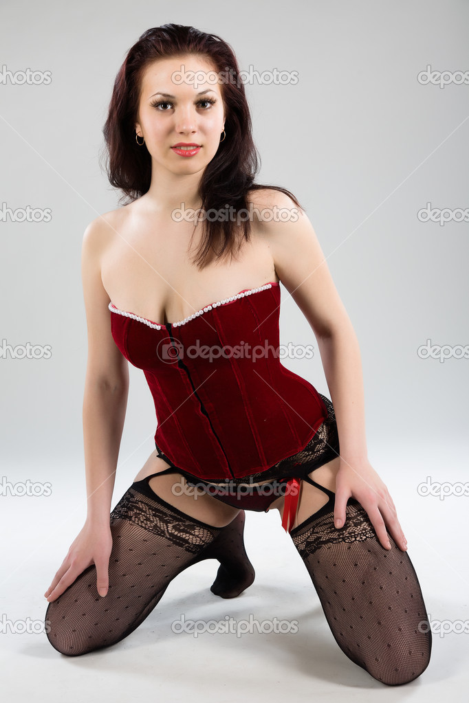 Junge frauen in dessous