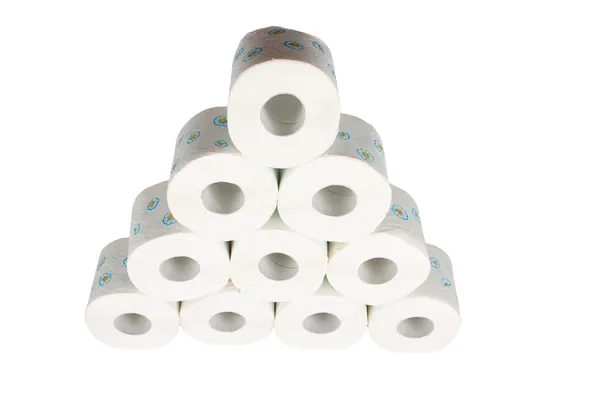 Toilettenpapierrollen — Stockfoto