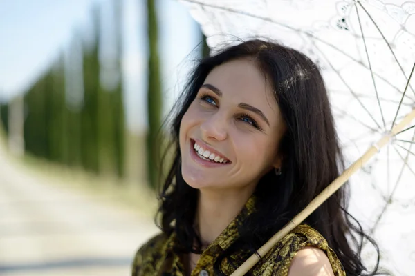 Chica sonriente — Foto de Stock