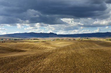 Tuscan kırsal manzara