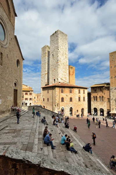 San gimignano — Stockfoto