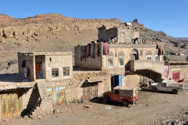 tipik Yemen ev
