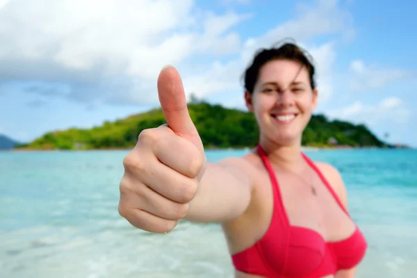 Thumbs up sign — Stock Photo, Image