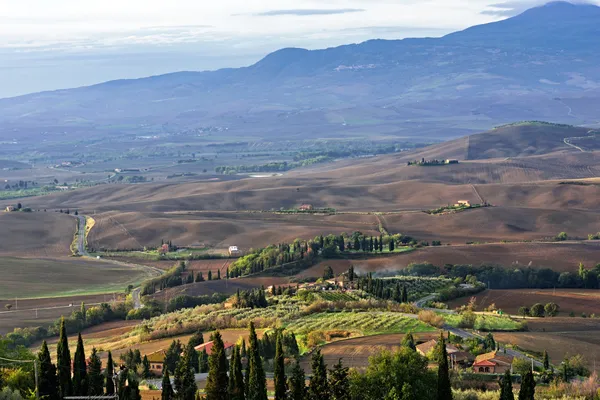 Toscanske landskab - Stock-foto