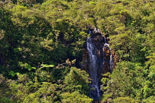 Vattenfall i djungeln — Stockfoto