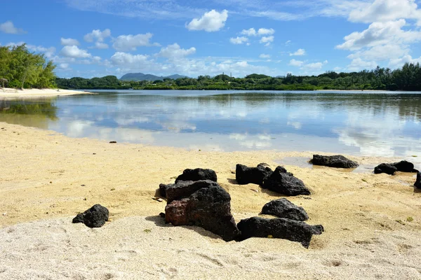 Lagoa tropical — Fotografia de Stock