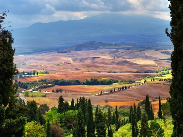 Toscaans landschap — Stockfoto