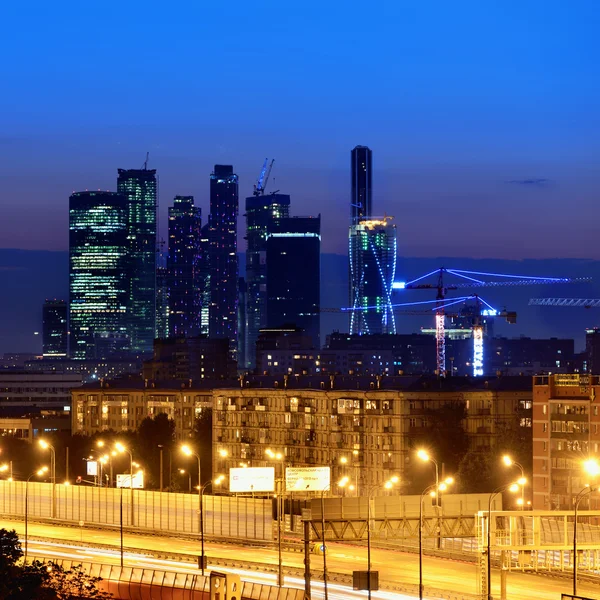Moskova cityscape — Stok fotoğraf