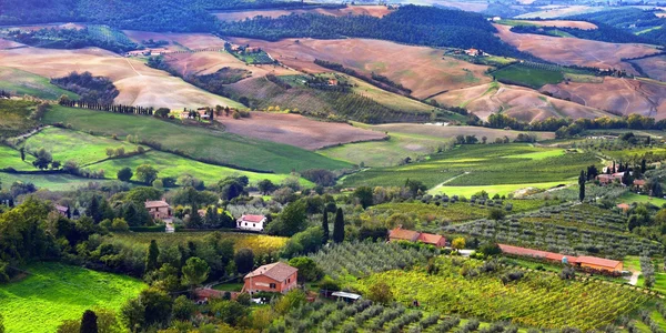 Toscanan maisema — kuvapankkivalokuva