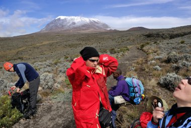 Kilimanjaro Dağı zirve