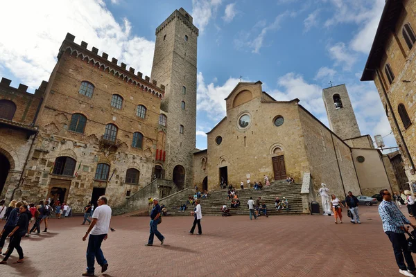 San gimignano, İtalya — Stok fotoğraf