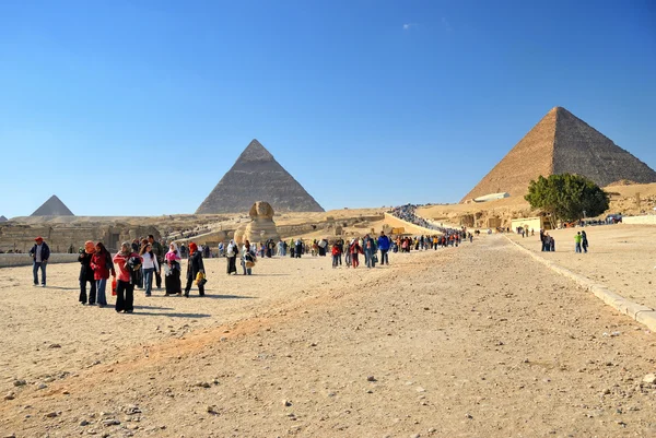 Pirâmide em Gizé — Fotografia de Stock