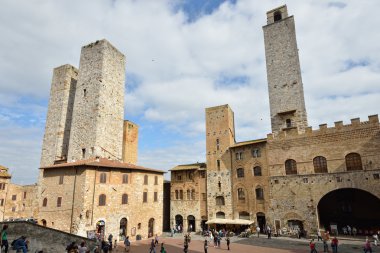San gimignano, İtalya