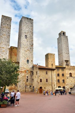 San gimignano, İtalya