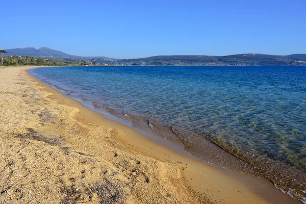 Ghialova, krajobraz messenia, Grecja — Zdjęcie stockowe