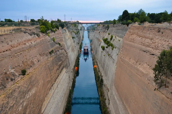 Canal de Corinto — Fotografia de Stock