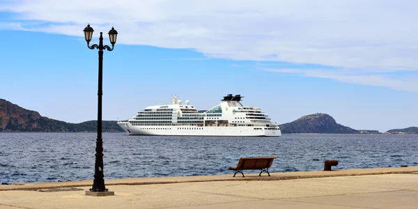 Luksusowy rejs statek seabourn odyssey — Zdjęcie stockowe