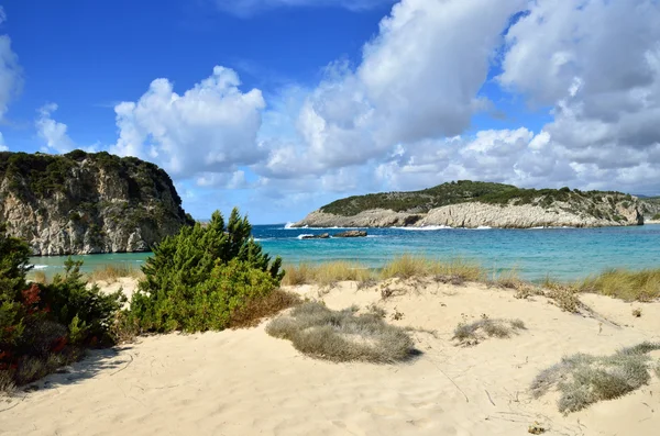 Voidokilia, landschap messenia, Griekenland — Stockfoto