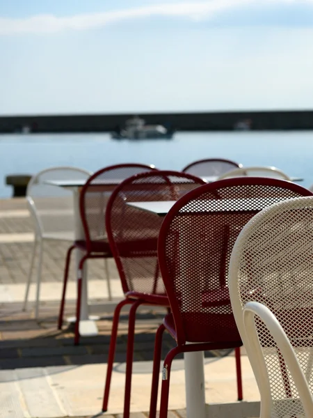 Seafront cafe — Stock Photo, Image