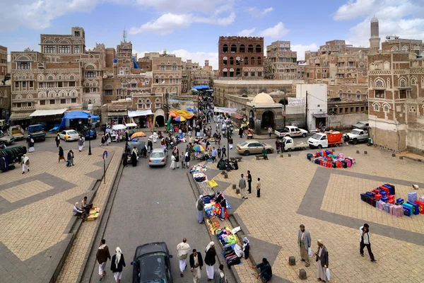 Sanaa, Iêmen — Fotografia de Stock