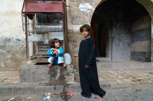 Niños yemeníes — Foto de Stock