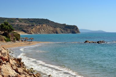 Methoni kıyı şeridi