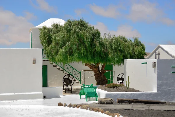 Spaanse architectuur, lanzarote — Stockfoto