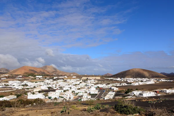 Lanzarote landscape, Yaiza — Stock Photo, Image