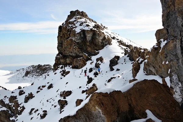 Kilimanjaro Dağı zirve — Stok fotoğraf