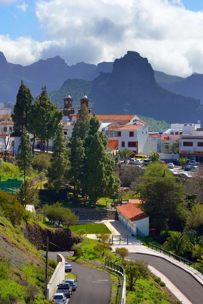 Mountain village Artenara — Stock Photo, Image