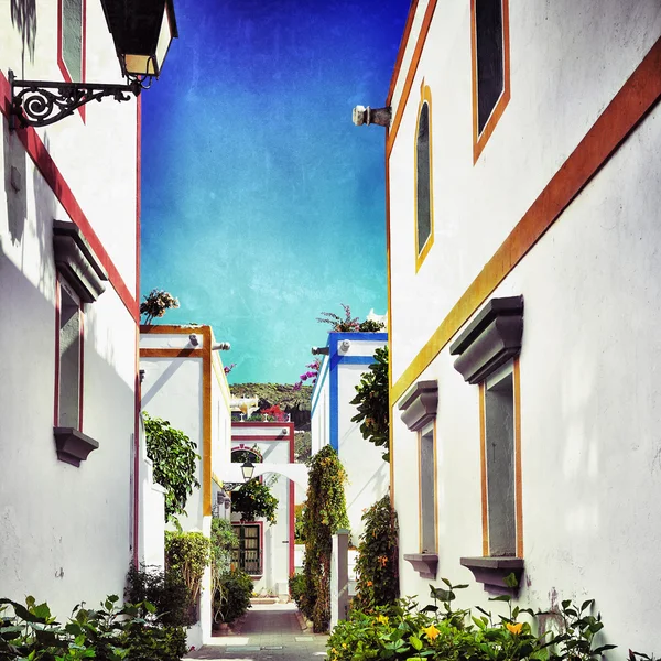 Puerto de mogan, gran canaria — Stockfoto