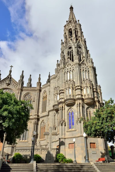 Katedra w arucas — Zdjęcie stockowe
