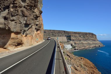 Güney kıyısında gran canaria ' taurito görüntüleme