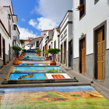Firgas, Paseo de Canarias 