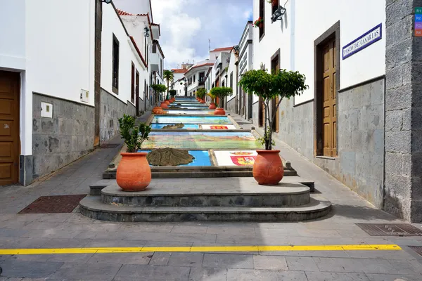 Firgas, Paseo de Canarias — Foto de Stock