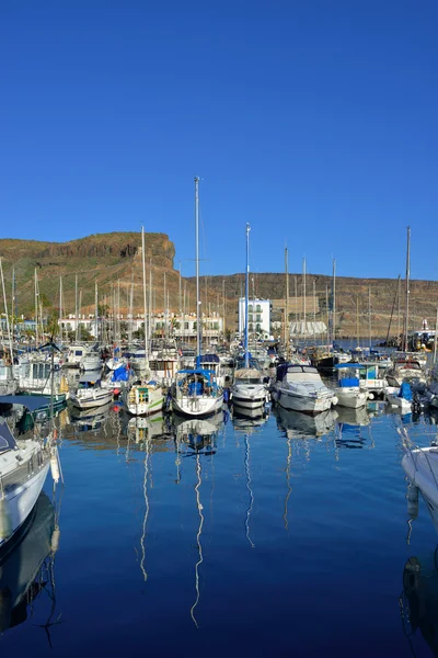 Marina Puerto de Mogan — Stock Photo, Image